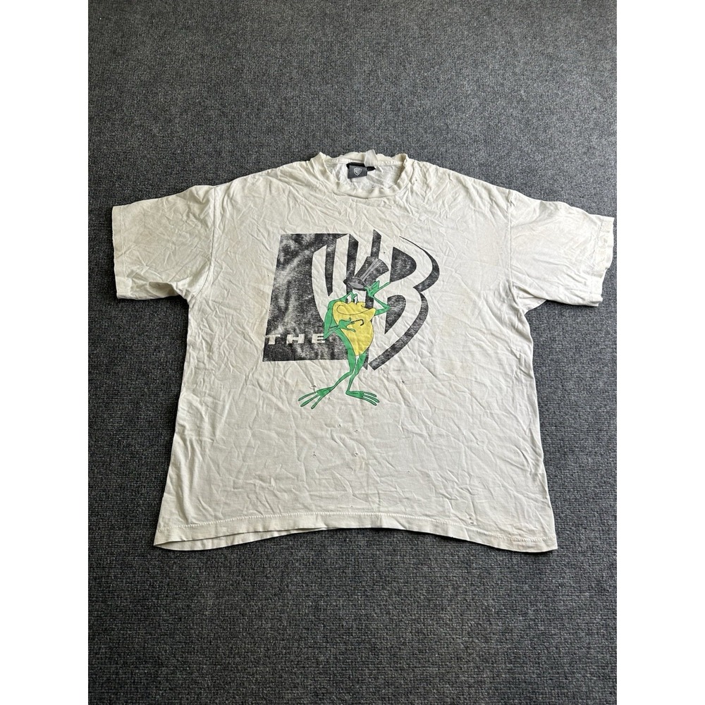 Mens 90s Warner Bros Michigan J Frog Chuck Jones Made in USA T-Shirt, Size 2XL